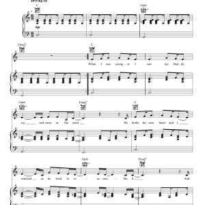 Hayley Williams The Only Exception Musik Noten - Guitar Chords/Lyrics - 150322-0