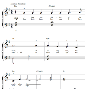 Heart Alone Musik Noten - Piano Chords/Lyrics - 87367-0