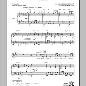 Heather Sorenson Come, Thou Fount Of Every Blessing Musik Noten - SATB Choir - 93016-0