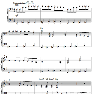 Henry Mancini A Shot In The Dark Musik Noten - Piano Solo - 110932-0