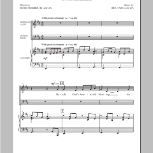 Herb Frombach Bountiful Blessings Musik Noten - SATB Choir - 96824-0