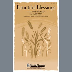 Herb Frombach Bountiful Blessings Musik Noten - SATB Choir - 96824-thumbnail