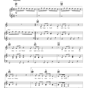 Hillsong Live Cornerstone Musik Noten - Guitar Chords/Lyrics - 162627-0