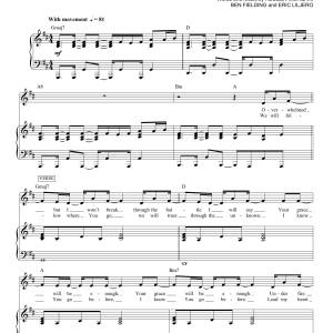 Hillsong Worship In God We Trust Musik Noten - Piano & Vocal - 173287-0
