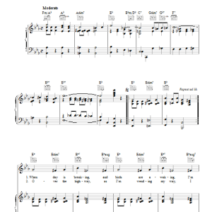Horatio Nicholls Shepherd Of The Hills Musik Noten - Piano, Vocal & Guitar Chords - 110296-0