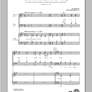 Howard Helvey Anthem Of Trinity Musik Noten - SATB Choir - 96851-0