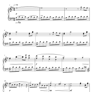 Ilan Eshkeri Letters 3 (from The Young Victoria) Musik Noten - Piano Solo - 124030-0