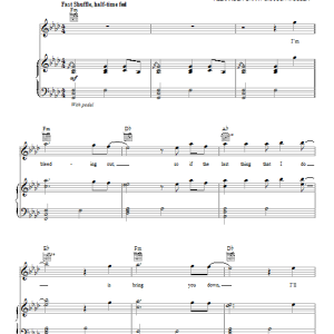 Imagine Dragons Bleeding Out Musik Noten - Guitar Tab - 151197-0