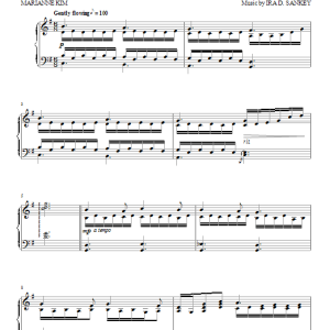 Ira D. Sankey Trusting Jesus Musik Noten - Piano Solo - 153019-0