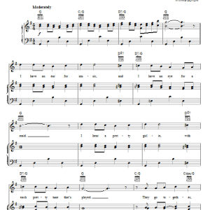 Irving Berlin A Pretty Girl Is Like A Melody Musik Noten - Ukulele - 152477-0