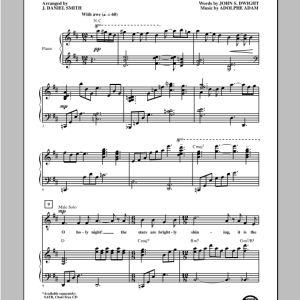 J. Daniel Smith O Holy Night Musik Noten - SATB Choir - 94818-0