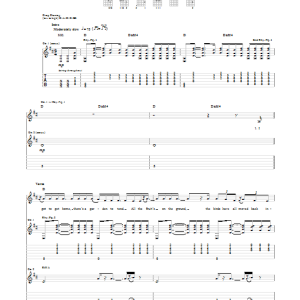 Jack Johnson Home Musik Noten - Guitar Tab - 151556-0