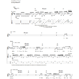 Jack Johnson Never Fade Musik Noten - Guitar Tab - 151550-0
