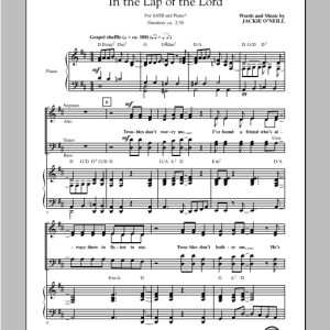 Jackie O'Neill Lay Your Troubles In The Lap Of The Lord Musik Noten - SATB Choir - 96433-0