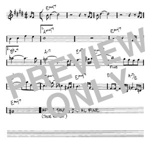 Jaco Pastorius Continuum Musik Noten - Real Book – Melody & Chords – C Instruments - 67586-0