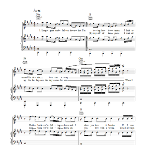 James Arthur You're Nobody 'Til Somebody Loves You Musik Noten - Piano, Vocal & Guitar Chords - 117181-0