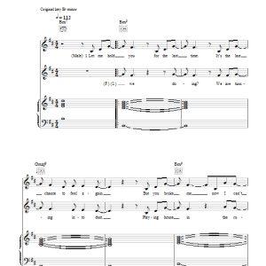 James Morrison featuring Nelly Furtado Broken Strings Musik Noten - Piano Chords/Lyrics - 107151-0