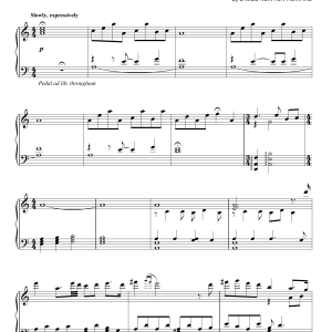 James Newton Howard Aurora In Faerieland Musik Noten - Piano Solo - 155065-0