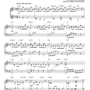 James Van Heusen It Could Happen To You [Jazz version] Musik Noten - Piano Solo - 178423-0