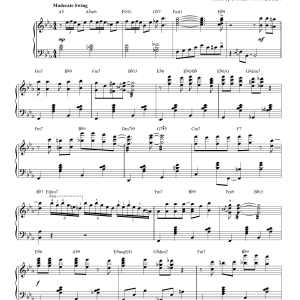 James Van Heusen Nancy With The Laughing Face [Jazz version] Musik Noten - Piano Solo - 178432-0