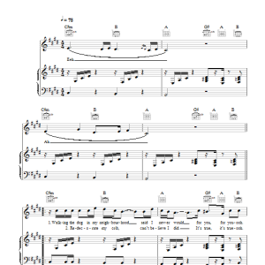 Jason Derulo Stupid Love Musik Noten - Piano, Vocal & Guitar Chords - 118139-0