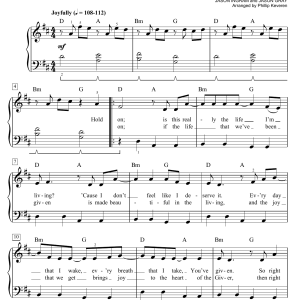 Jason Gray Good To Be Alive (arr. Phillip Keveren) Musik Noten - Easy Piano - 155039-0