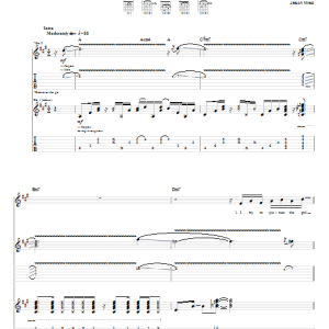 Jason Mraz Live High Musik Noten - Easy Guitar Tab - 151552-0