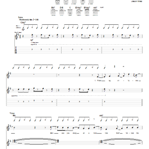 Jason Mraz Make It Mine Musik Noten - Easy Guitar Tab - 151560-0