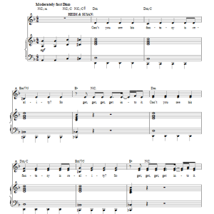 Jeff Bowen Get Into It Musik Noten - Piano, Vocal & Guitar Chords - 152572-0