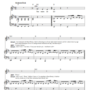 Jeff Bowen That Makes Me Hot Musik Noten - Piano, Vocal & Guitar Chords - 152529-0