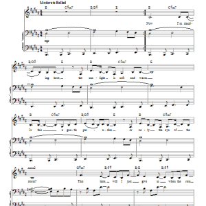 Jeff Bowen This Time Musik Noten - Piano & Vocal - 153135-0