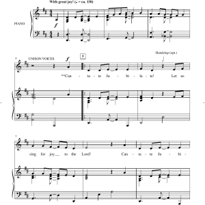 Jeff Reeves Cantate Jubilate! Musik Noten - Choir - 162032-0