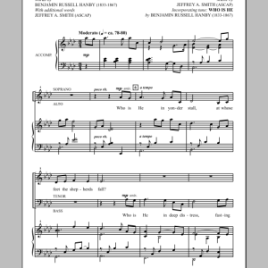 Jeffrey A. Smith 'Tis The Lord! Musik Noten - SATB Choir - 154644-0