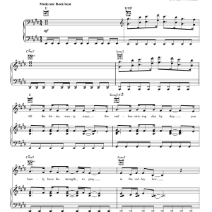 Jeremy Camp He Knows Musik Noten - Piano, Vocal & Guitar Chords - 158673-0