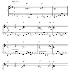 Jerry Goldsmith Our Man Flint Musik Noten - Piano Solo - 121155-0