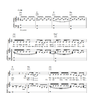 Jessie J Breathe Musik Noten - Piano, Vocal & Guitar Chords - 117291-0
