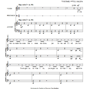 Jill Gallina Body Percussion Musik Noten - Choir - 87815-0