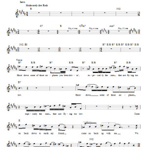 Jimi Hendrix Power Of Soul (Power To Love) Musik Noten - Bass Guitar Tab - 178710-0