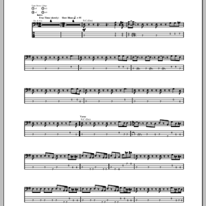 Jimi Hendrix Voodoo Chile Blues Musik Noten - Bass Guitar Tab - 150149-0