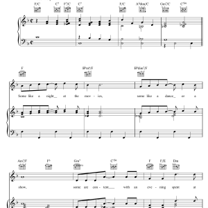 Jimmy McHugh A Lovely Way To Spend An Evening Musik Noten - Piano, Vocal & Guitar Chords - 110761-0