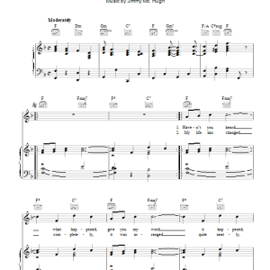 Jimmy McHugh I've Got My Fingers Crossed Musik Noten - Piano, Vocal & Guitar Chords - 110480-0