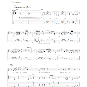 Joe Bonamassa Living On The Moon Musik Noten - Guitar Tab - 157256-0