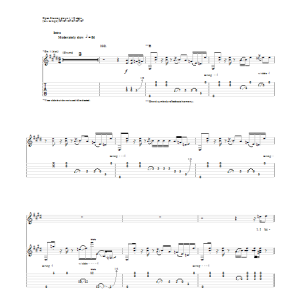 Joe Bonamassa Trouble Town Musik Noten - Guitar Tab - 157257-0