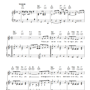 Joe Burke A Little Bit Independent Musik Noten - Piano, Vocal & Guitar Chords - 110531-0