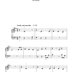 Joe Hisaishi Reprise . . . (from Spirited Away) Musik Noten - Easy Piano - 111292-0