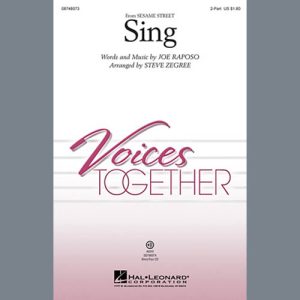 Joe Raposo Sing (from Sesame Street) (arr. Steve Zegree) Musik Noten - 2-Part Choir - 97474-thumbnail