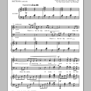 Joel Raney In That Great Gettin' Up Morning Musik Noten - SATB Choir - 153613-0