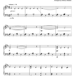 Johann Johannsson A Brief History Of Time (from The Theory Of Everything) Musik Noten - Piano Solo - 158171-0