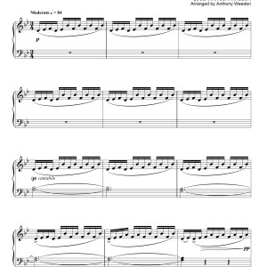 Johann Johannsson Cambridge, 1963 (from The Theory Of Everything) Musik Noten - Piano Solo - 158170-0
