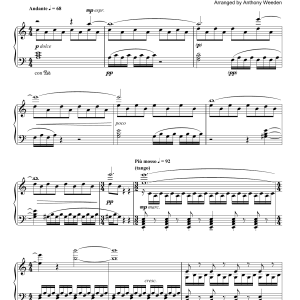 Johann Johannsson Chalkboard (from The Theory Of Everything) Musik Noten - Piano Solo - 158168-0